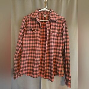 Carhartt button-up flannel small